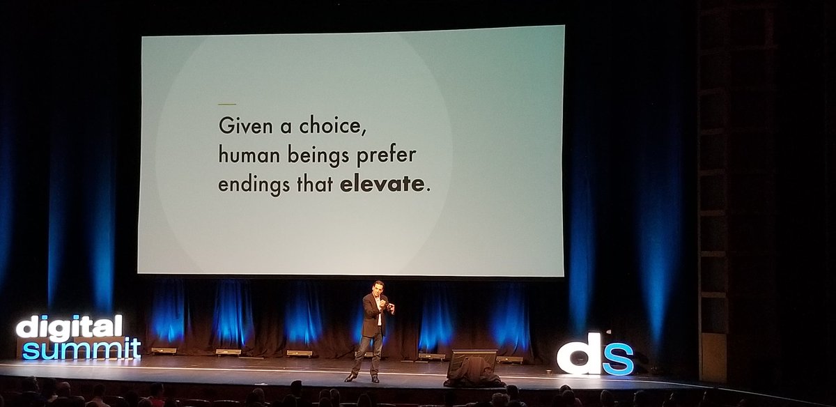 SamiraGroupLLC's tweet photo. Make the endings elevate  and that is how people encode an experience. #DSATL https://t.co/cy7Es6hdOo