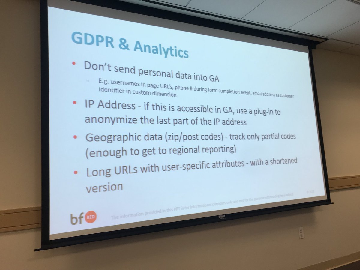 JoeMiscavige's tweet photo. @salsus with the hot #GDPR tips that you can do NOW #DAADC @DAAorg https://t.co/KKWLIEpe8i