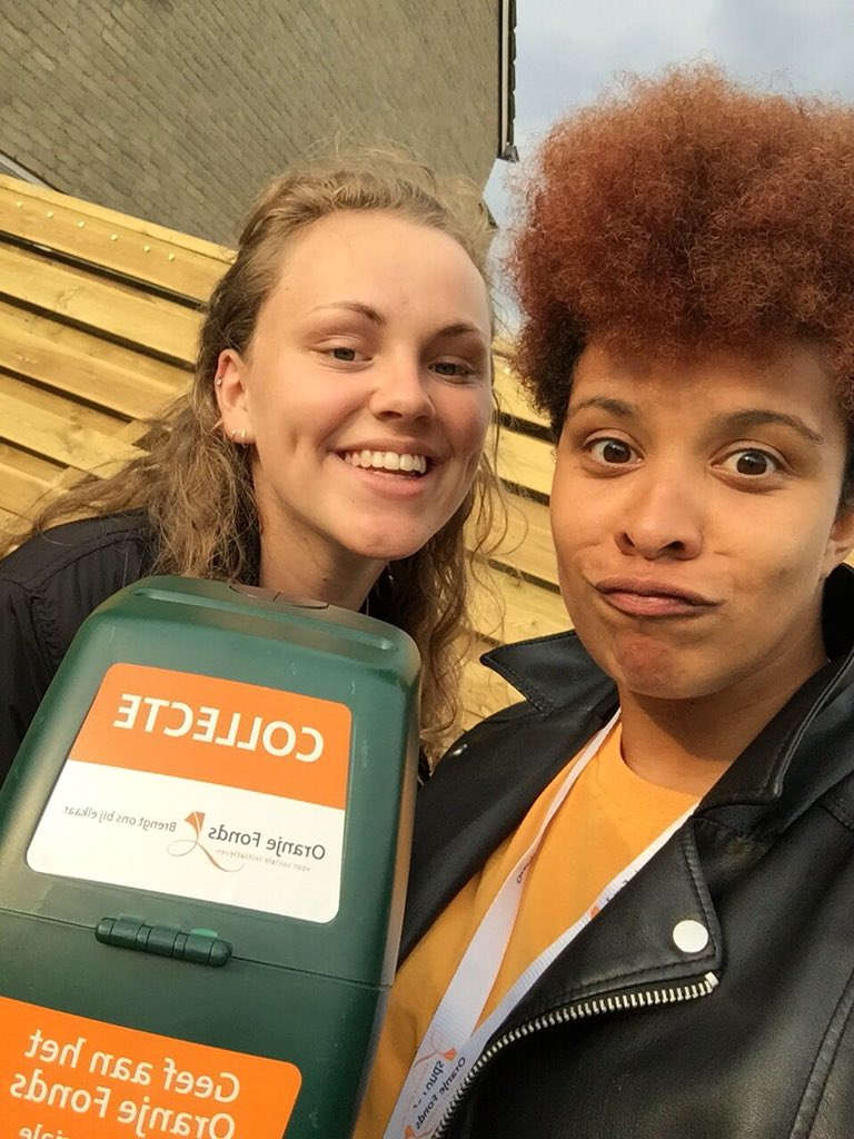 Deze week collecteren we voor het @OranjeFonds! @maatvast #jongeren #participatie