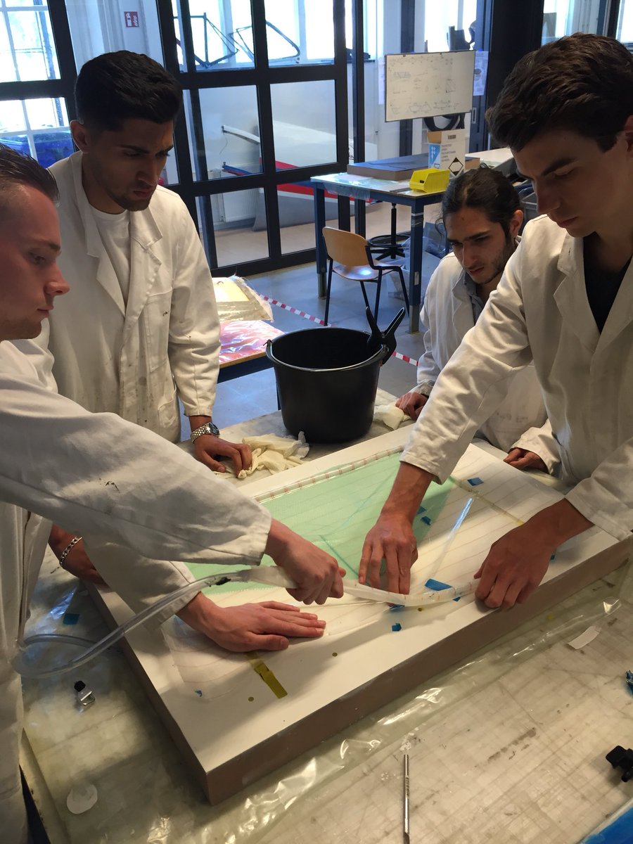 Aeronautical Engineering students designing and building UAV’s by using <a href="/3DSCATIA/">CATIA</a> <a href="/LionLasers/">Lion Lasers</a> <a href="/Ultimaker/">UltiMaker</a> #composites and #creativity. Testing and flying will take place on May29. #lerenisdurven @InhDelft