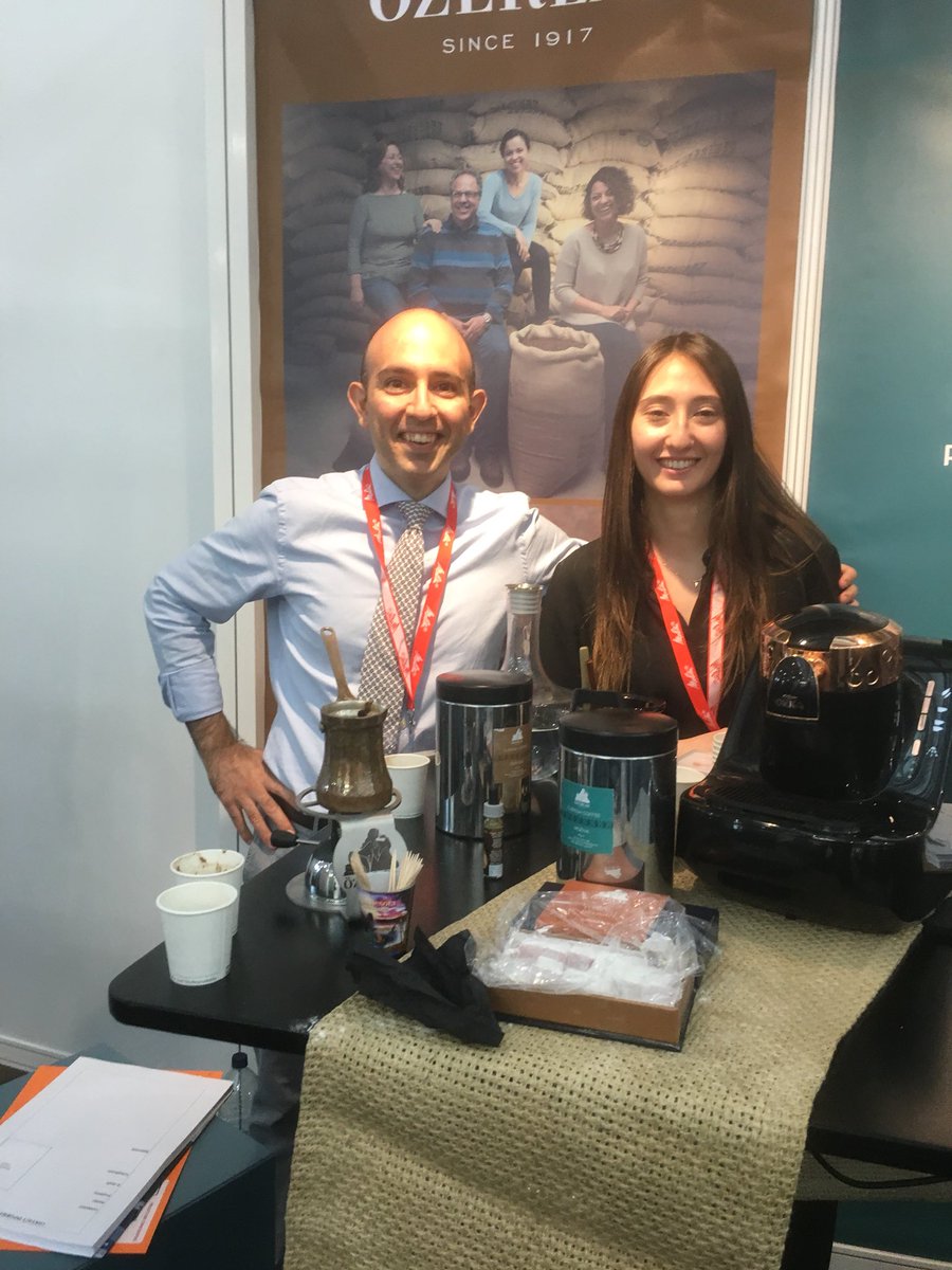 argiescoffee's tweet photo. Best coffee I tasted @Eurocoffee_expo today @Ozerlat_UK traditional Turkish coffee https://t.co/Lt2Wopdrta