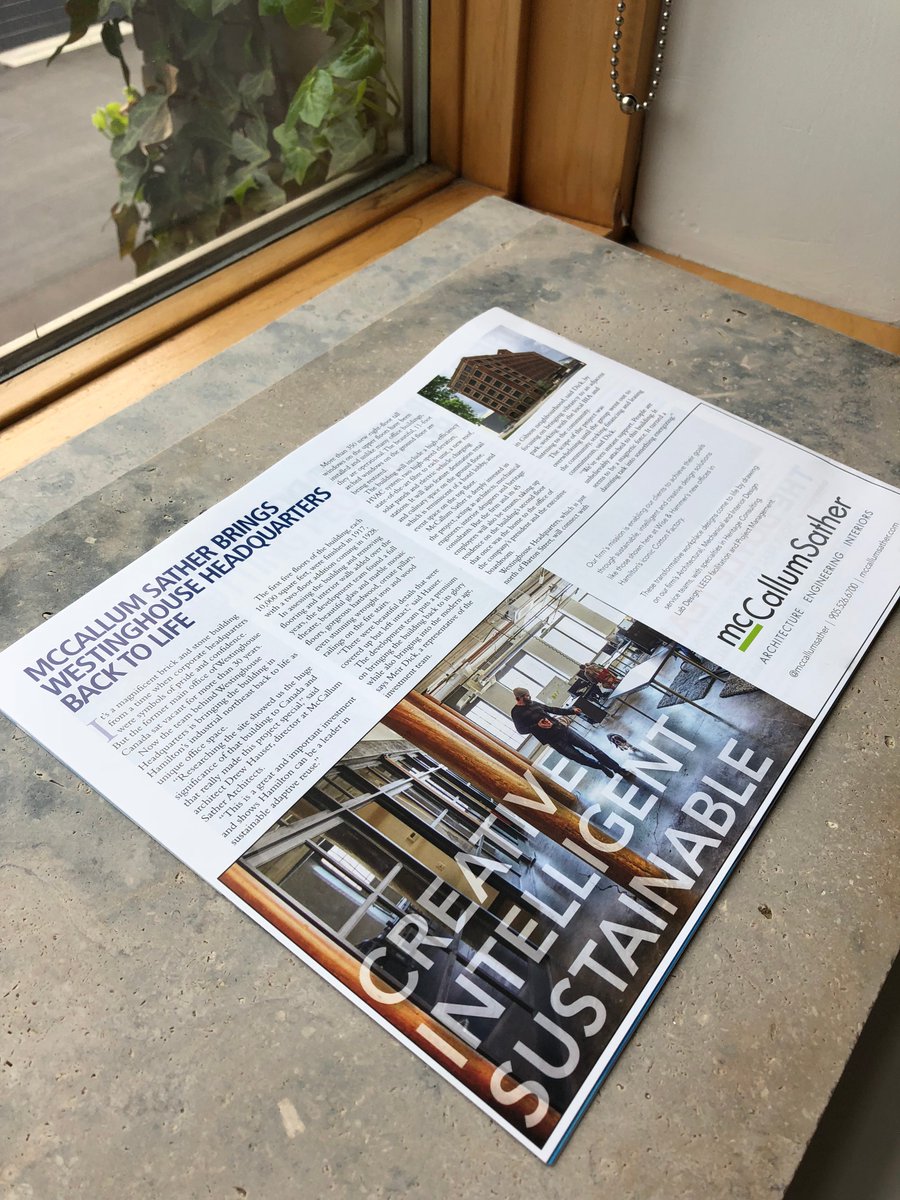 mcCallumSather's tweet photo. @drew_hauser & @ratomorphism explain the significance of @WestinghouseHQ and what makes it such a special building in the lastest @CREblurb. "This is a great and important investment and shows #HamOnt can be a leader in #sustainable #adaptive #reuse." https://t.co/hbrtLLzf62 https://t.co/t9zExEULSl