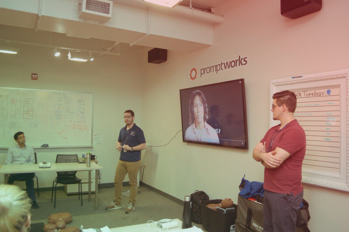 The Mobile CPR Project sharing tips for administering CPR.