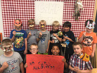 CHARGERSDE's tweet photo. Looks like Camp Skeeter is in full swing at Dassel Elementary. #WeRDC #DasselRocks https://t.co/QsJJG2p91Q