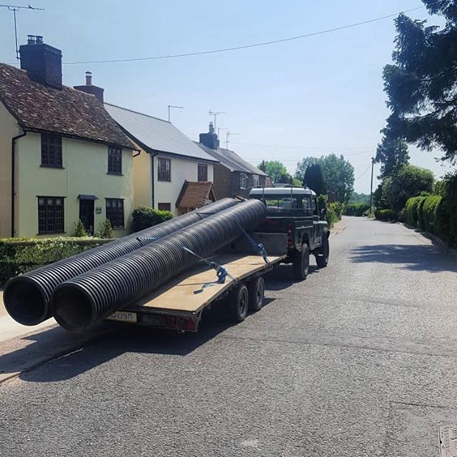 TaylorSvcs's tweet photo. Off to install some drainage! https://t.co/AeSa8NgVVU https://t.co/uHxssDXVBL