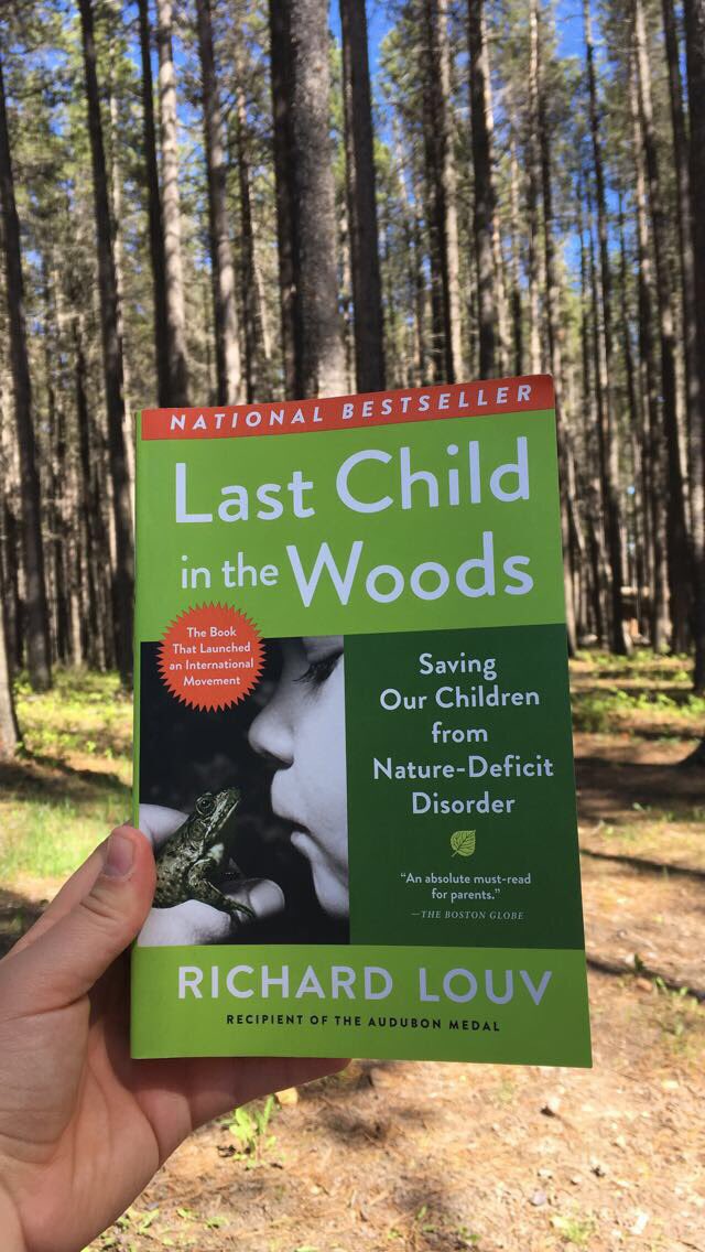 MorgWood6's tweet photo. Took time this long weekend to reconnect and unwind with this great book. It touches on the importance of nature and natural experiences in the lives of our students in and out of the classroom. Highly recommend! @ED47381 #forestschool https://t.co/gZAODWYsDI