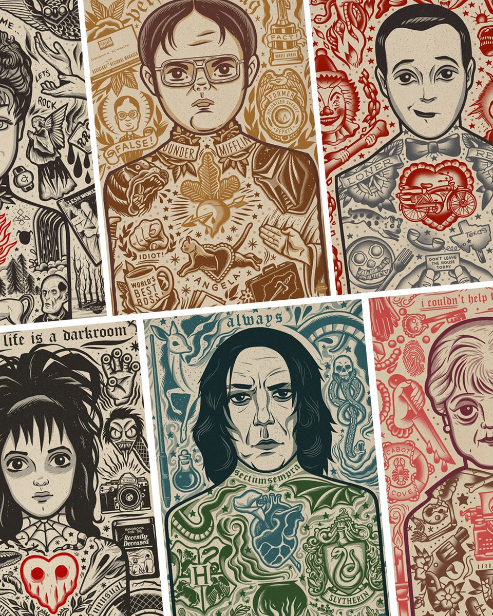 If you missed out on any of the sold out pieces from my recent gallery show, now's your chance to get them. Limited quantities of artist proofs for both standard and Red Heart Variant versions of the prints will be released Thursday, May 24 at 10AM PST. davequiggle.com