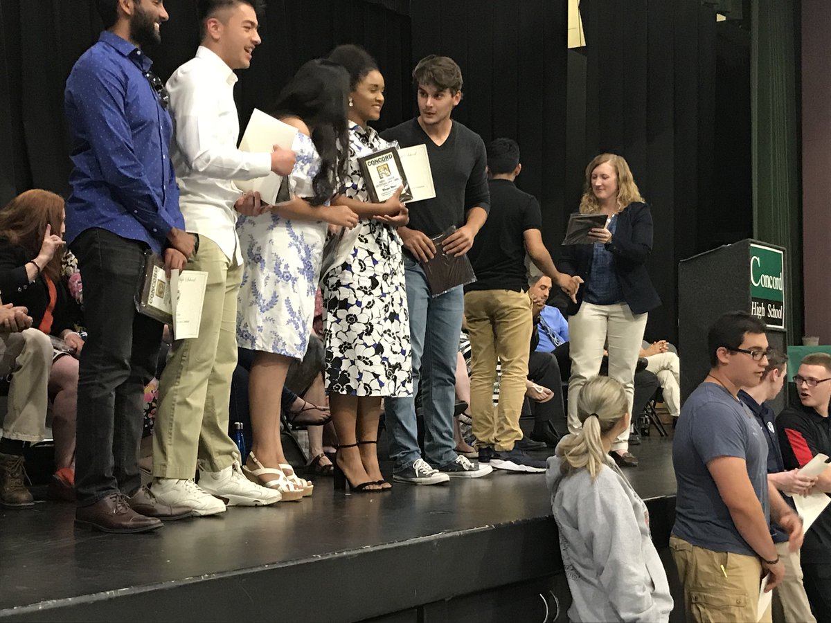 concord_high's tweet photo. Congrats to our Senior Award Winners.  What an amazing class! @concordhigh18 https://t.co/KAoglpgBkz
