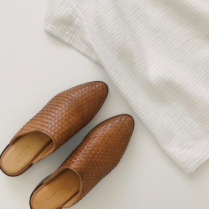 nisolo woven mules