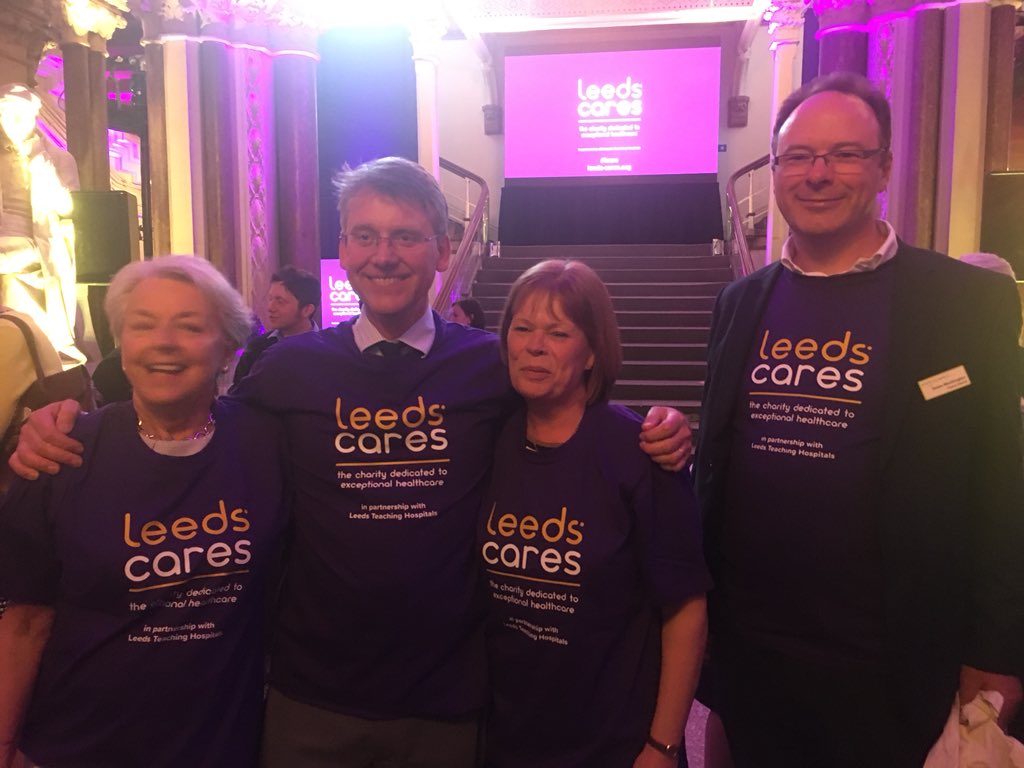 Fantastic launch event for the new Leeds Cares Charity! #leedscharity