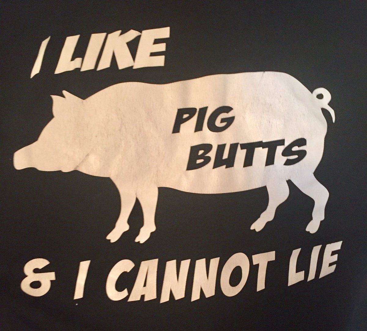 ChefKevinBelton's tweet photo. My truth and my t-shirt of the day. #pork  #pigbutts #deliciousness #food #foodfashion https://t.co/y5I992VHW3