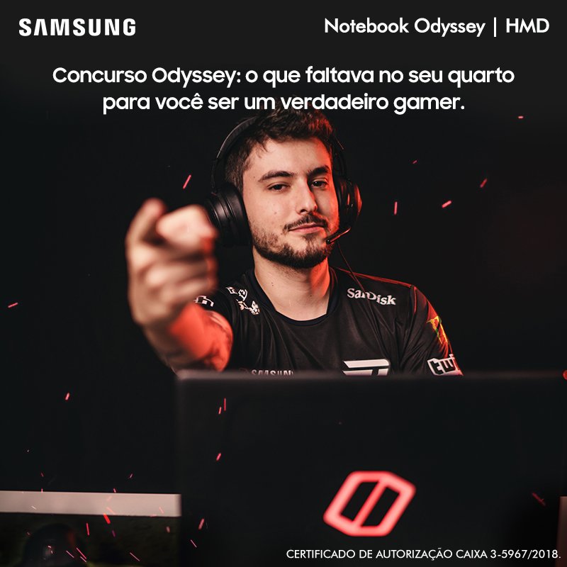 paiNGamingBR's tweet image. Último dia para participar do Concurdo Odyssey #UpdateYourGame! 

Poste uma foto no Instagram do setup que você joga com #UpdateYourGame e concorra a um verdadeiro update no seu espaço gamer! 

Consulte o regulamento em: bit.ly/2GBEMSy #NotebookOdyssey