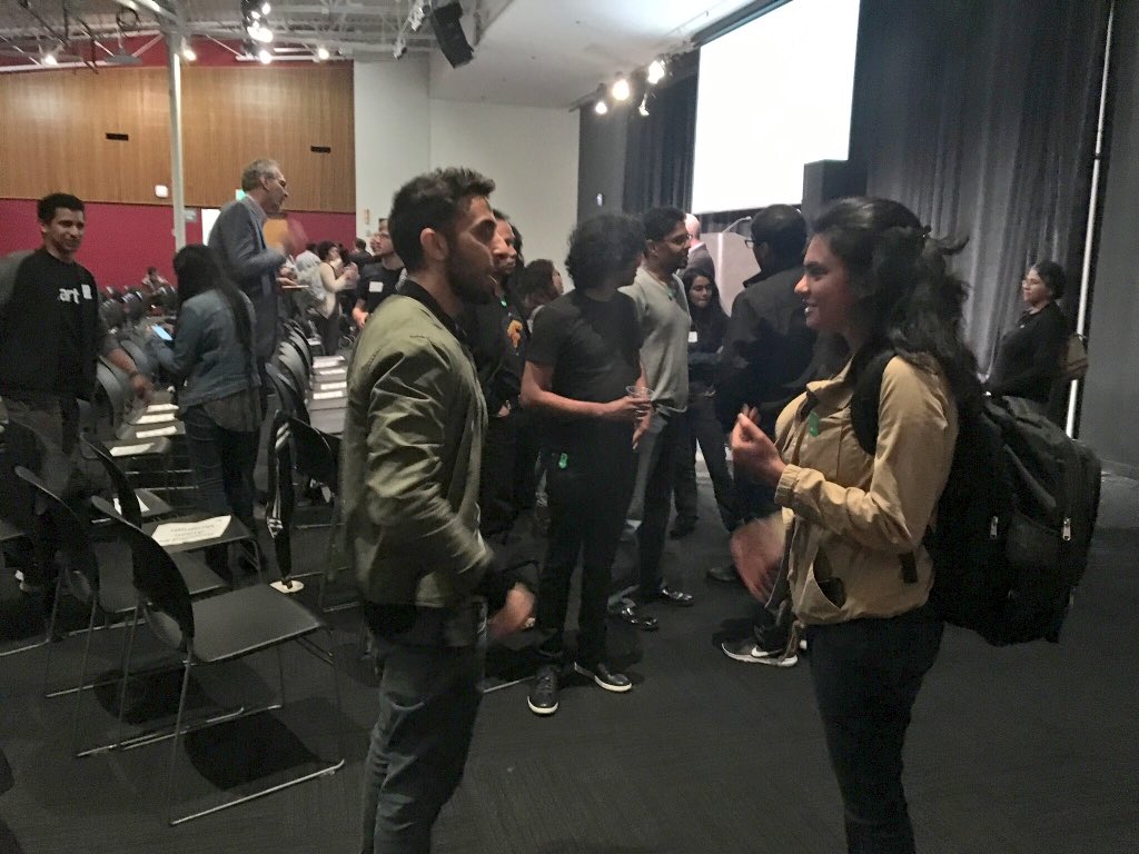 TangAnnabelle's tweet photo. #TBT #2018aidownload Neil Batlivala from Forward, Inc. talked about machine learning consultancy. https://t.co/e67xInKkg8