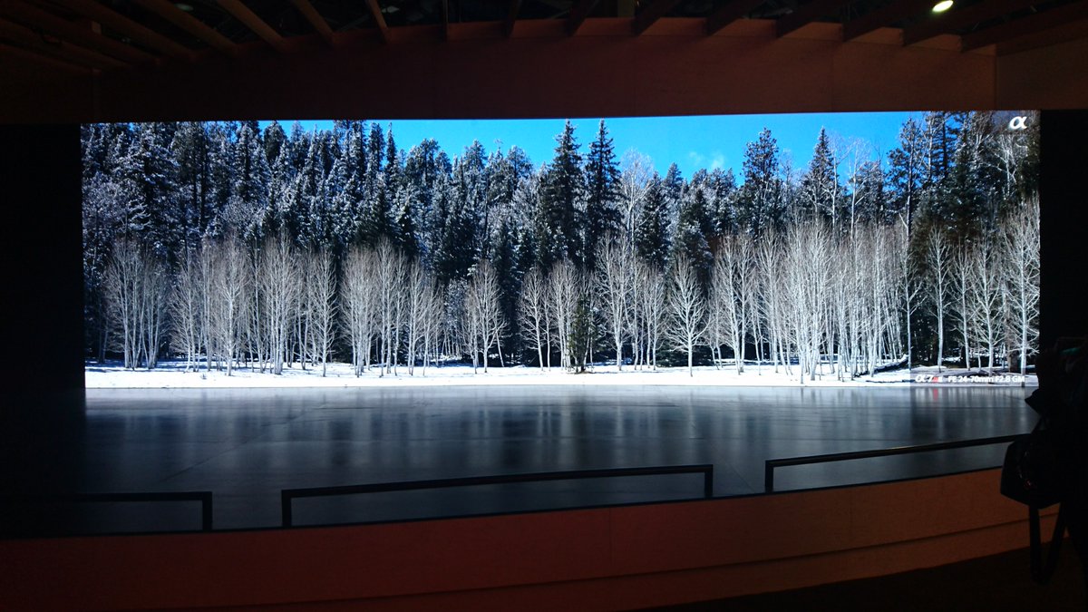SonyProUSA's tweet photo. What makes you say WOW? Increase your viewing experience with our Crystal LED display. It features a border-less design, allowing multiple panels to be tiled seamlessly to create super-sized imagery with any dimensions or aspect ratio. https://t.co/eJ36S9RmSJ #ProSony https://t.co/DMcChgnmwY