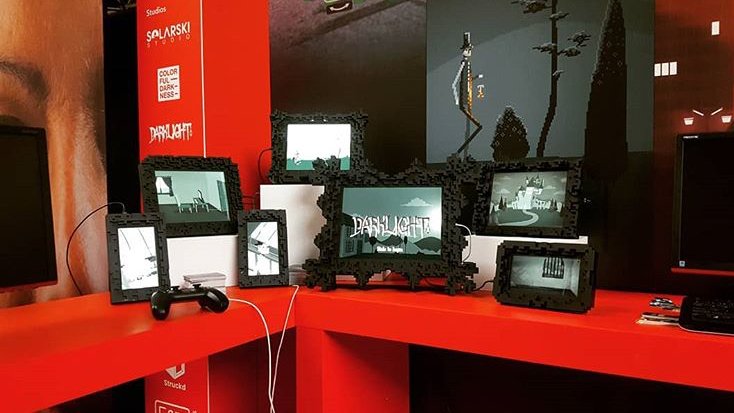 HeadMediaDesign's tweet photo. The game Darklight is at the Nordic Games this week. @HEADGENEVE @GameDarklight #SwissGames https://t.co/zUak3CPCnc