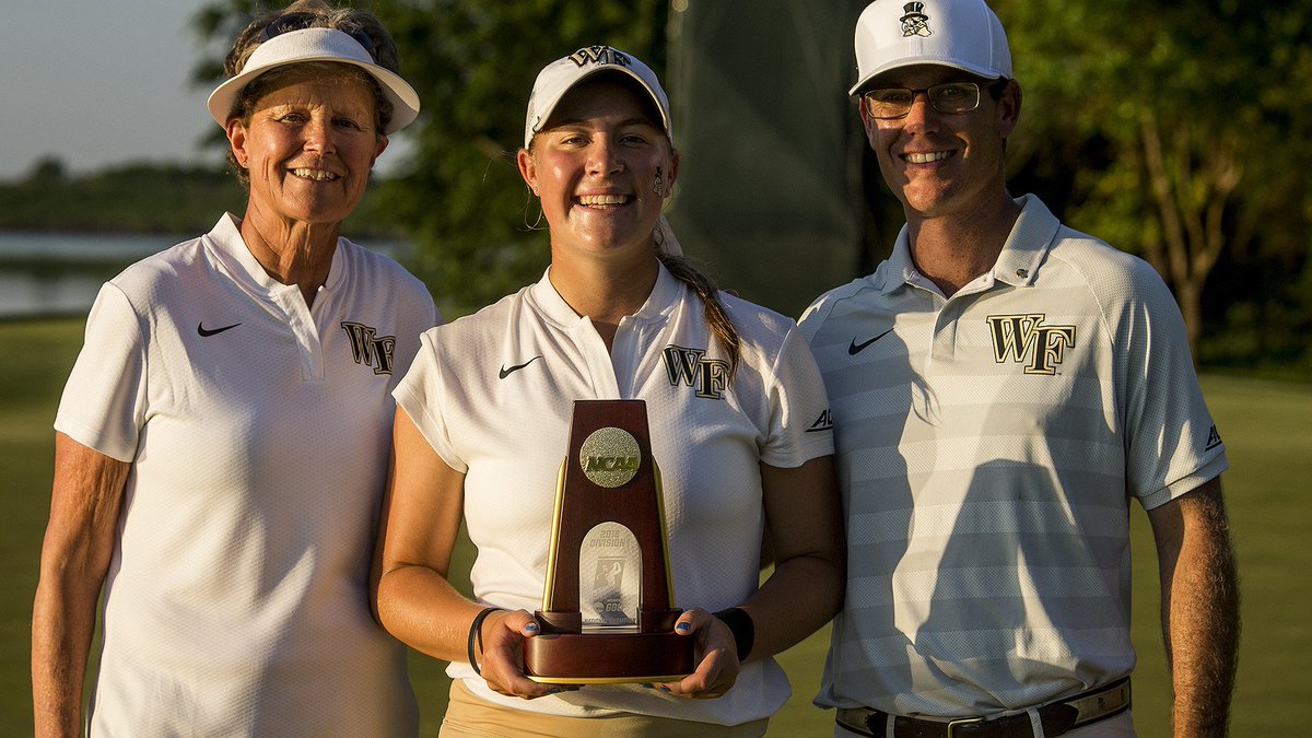 “I guess she’s over it.” One year after the ultimate heartbreak, Jennifer Kupcho bounced back to claim the #NCAAGolf individual title: watchgolf.ch/R65l15