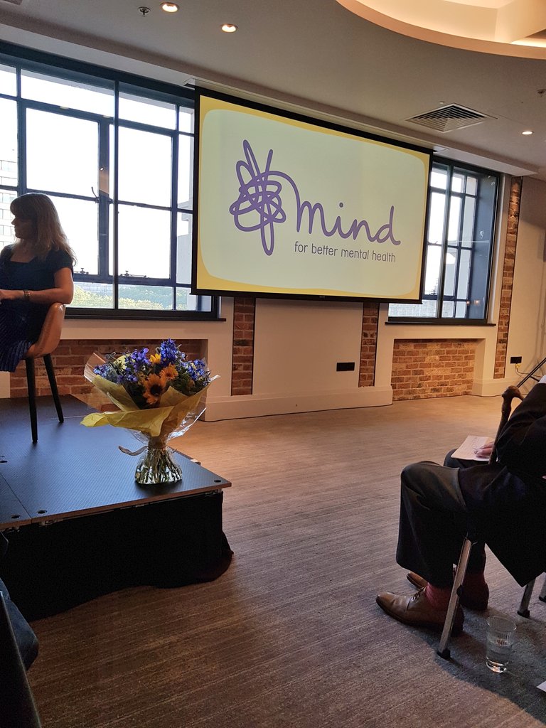 emiliewin3's tweet photo. Listening to a great panel discussing loneliness - 'the silent epidemic' organised by @MindCharity #loneliness #Mind https://t.co/WNCM2CWSTw