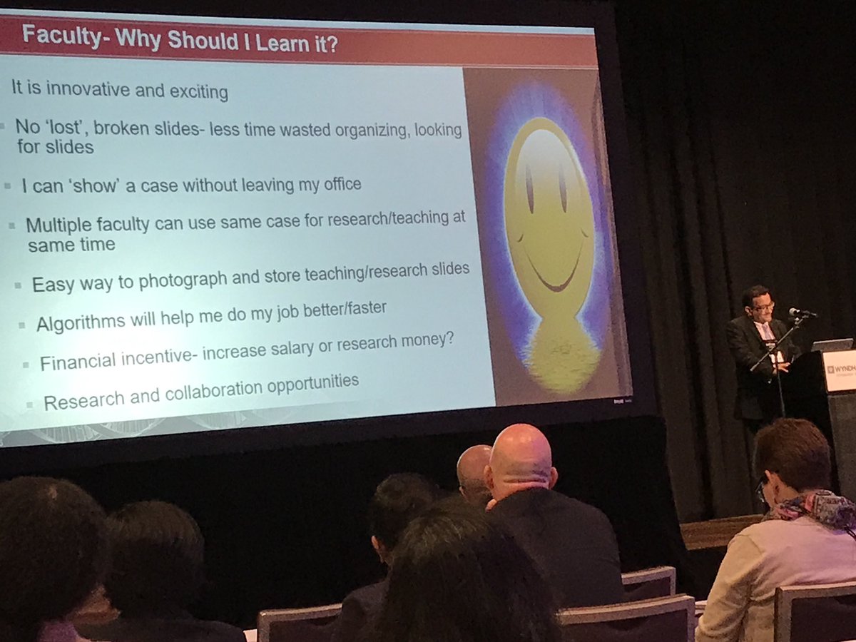 YonahZiembaMD's tweet photo. βIn the first email that we sent our pathologists to assess their interest to transition to digital pathology, only two respondents said that they wanted to try itβ Dr Parwani on the challenges to adoption #PathInfo2018 https://t.co/JfrjKGwXzy