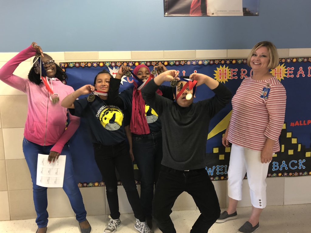 TownsellElem's tweet photo. Excited over scoring big at IISD Rhythm Olympics!!! #multiplemedals #onbeat https://t.co/QdQvFRlNcW