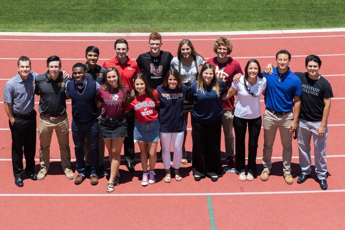 CCISDAthletics's tweet photo. Congratulations to the 102 CCISD athletes who were awarded scholarships to play at the next level in their respective sports after graduation! This is a record number of students. See the full list of athletes and full photo gallery here: https://t.co/avXQ34WlyJ https://t.co/x7Z3jpWAD5