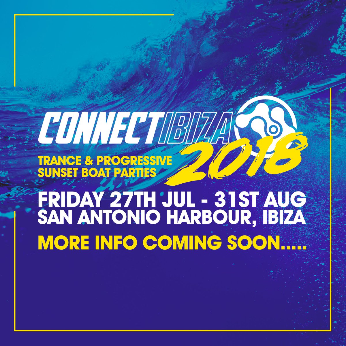 <a href="/ConnectIbiza/">Connect Ibiza</a> returns to the island! Friday 27th July - Friday 31st August. Lineup + tickets coming soon 😎 #Connectibiza2018