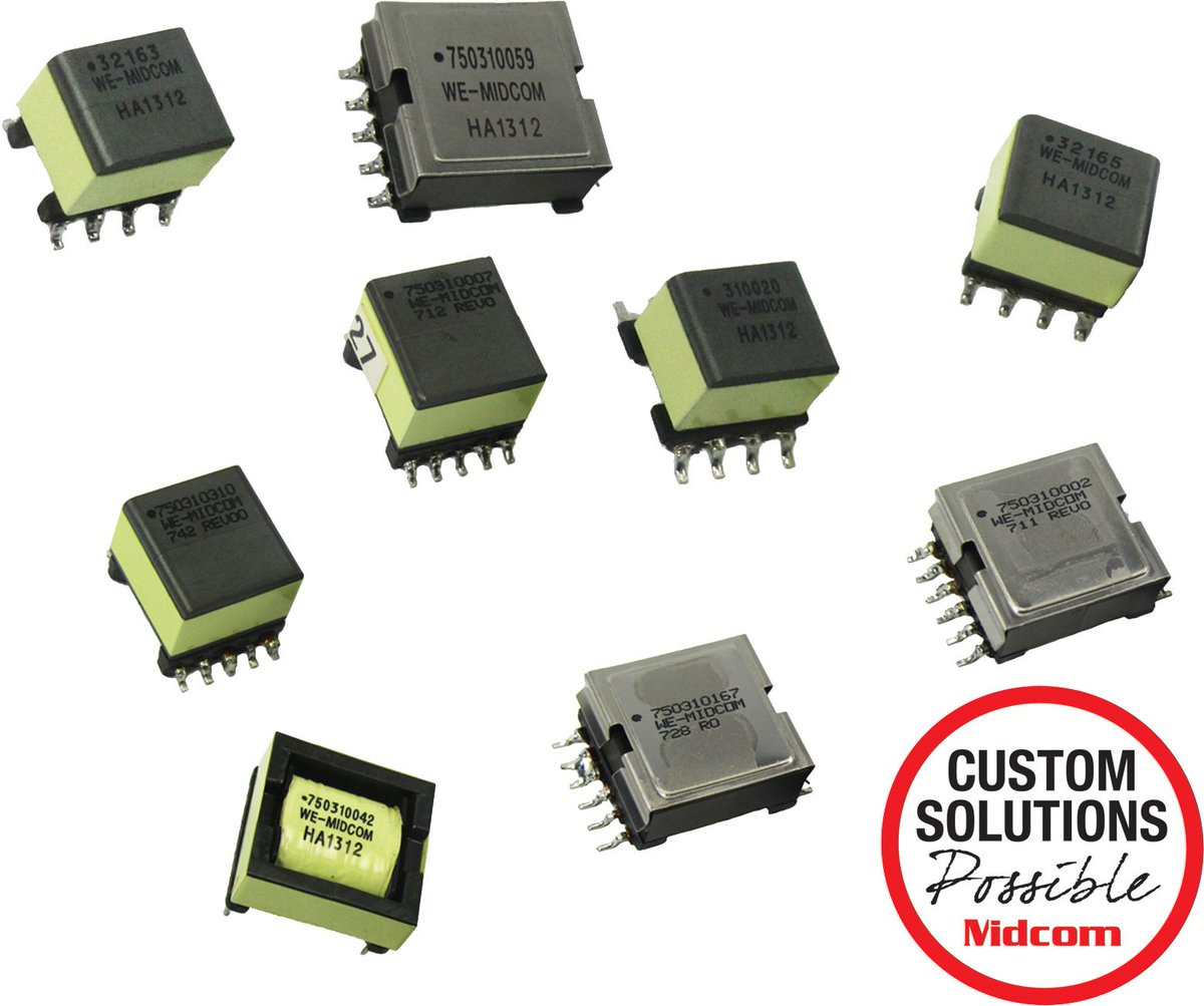 WurthElectronic's tweet image. Our MID-POE transformers are small, cost effective, and optimized for PoE applications. Order your free sample today! #WEMidcom #CustomMagnetics #POE hubs.ly/H0cc3KY0