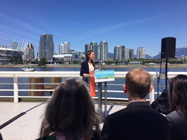 MastercardCA's tweet photo. Happening now: Mastercard’s @LeighAmaro on partnering with @TransLink to help #Vancouver lead the future of transit. #TransitBC #MetroVancouver https://t.co/fhZnjwqB9o