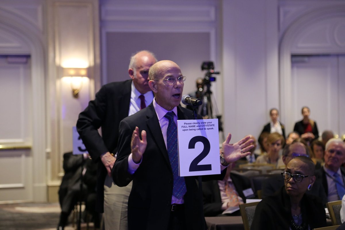 AmLawInst's tweet photo. .@WFULawSchool Michael Green raises the question of jurisdiction in issues of student sexual misconduct during #ALI95 discussion. https://t.co/FTsumPLjPd