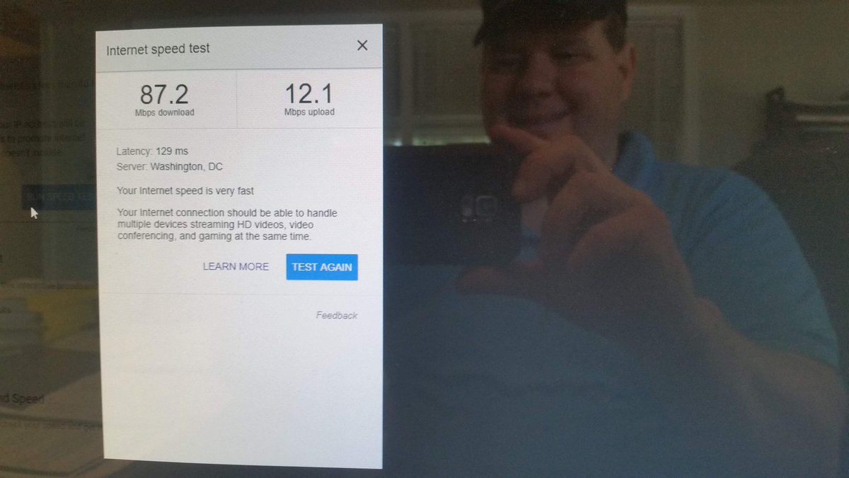 A new customer called me, after getting the run around for 2 weeks from their ISP, because their high-speed internet was slow.   After 2 hours of work, they were up and running.   No more dropped calls, no more printers that don't print.  Happy Client, happy network &amp; happy tech.