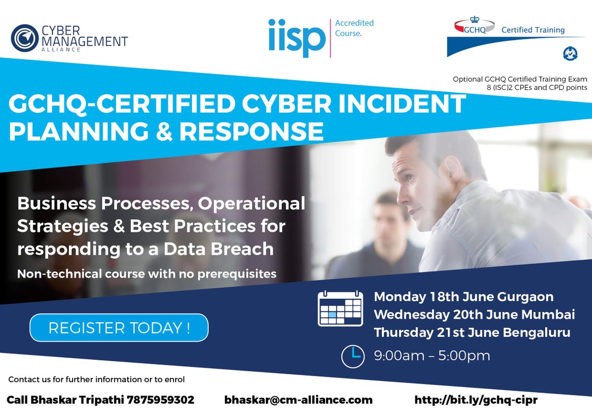Is your organisation prepared to respond to a #data breach?
Is your organisation ready to deal with regulators after a #data breach?
Are you able to comply with GDPR breach notification requirements?

bit.ly/2x5AAuI #GDPR