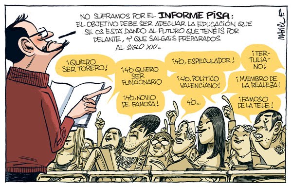 martajmucam's tweet photo. El informe PISA ¿Ayuda a la educación real de los alumnos o simplemente lo utilizan para lavar la imagen de un país?. ¿Qué opináis?#sfeucam18 https://t.co/A1ym4UeC0w