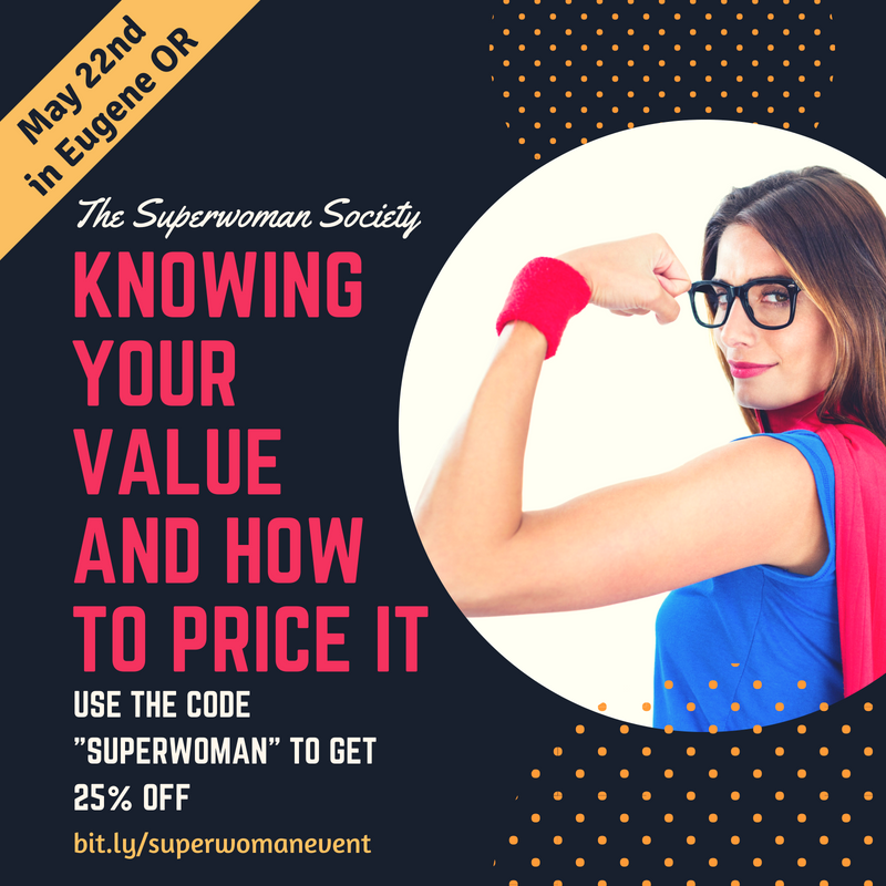 designingdarla's tweet photo. Just over 5 hours left till the start of Knowing Your Value and How to Price It in #ThingstodoinEugene with @superwomangal ! The first Superwoman Society Eugene. It's going to be great! Food, wine and knowledge! Still time to grab a ticket and be there! https://t.co/wcaJgah3eh https://t.co/Sj91jkAED2