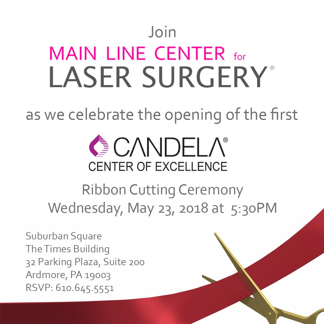 Coming up tomorrow at Main Line Center!! @Syneron #centerofexcellence