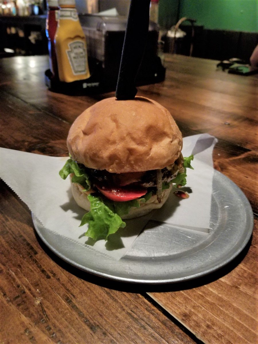 onceinfullspoon's tweet photo. Sometimes a girl just needs a fat, juicy burger in her life. If you read that and thought, ew, I’ve never thought that – you’re lying to yourself. As Americans, I think we’re all programmed to love a good burger, right? @TheBalboaSD definitely offers San Diego's best burgers! https://t.co/pJVdLT8Rxj