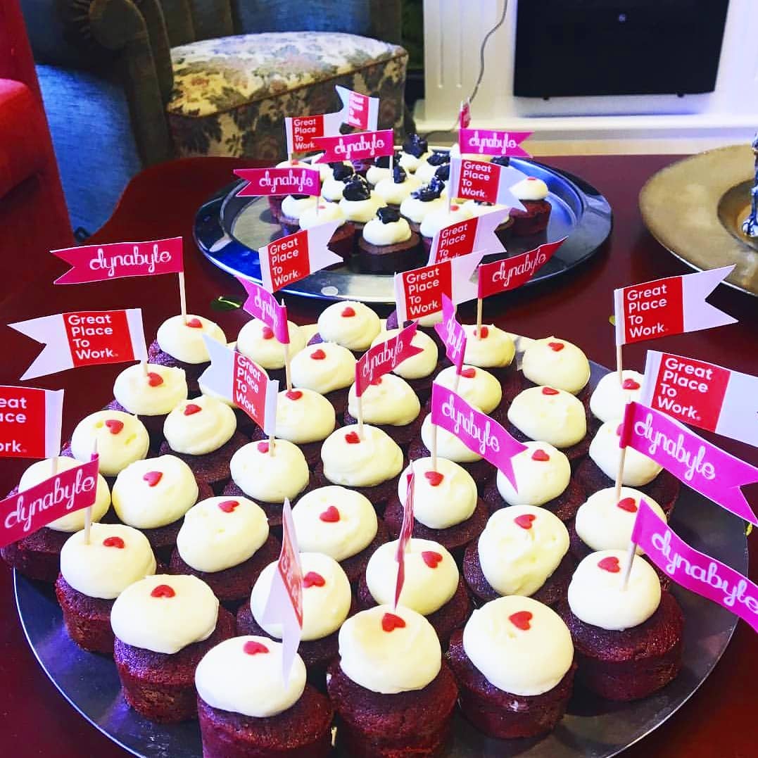 Dynabyte's tweet image. Vi firade vårt fantastiska resultat i Trust Index-undersökningen av @GPTW_Sverige på personalmötet ikväll! 🌟🌟🌟