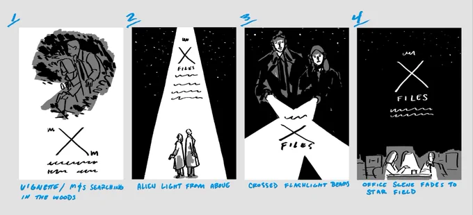 And some sketches for the cover ? 