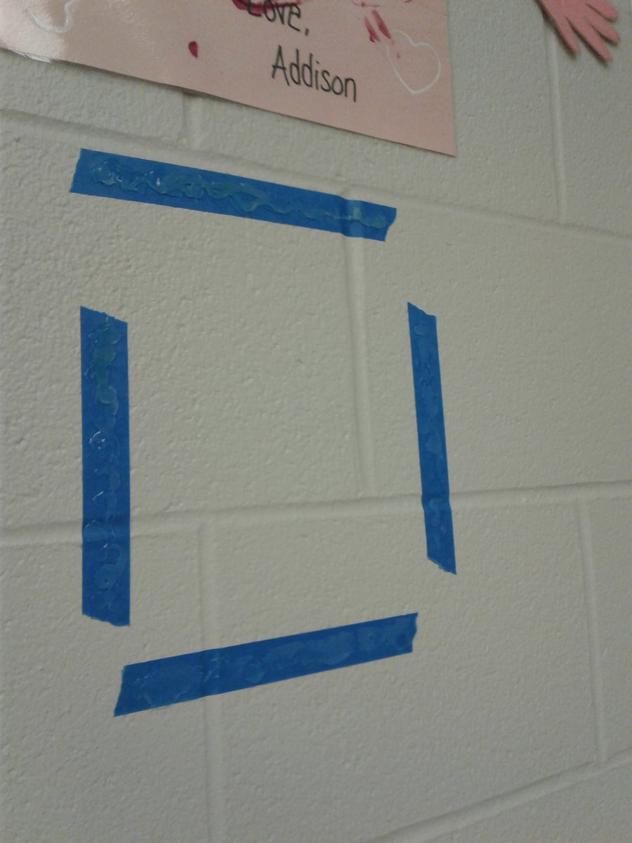 BridgetBAdkins's tweet image. Want to know my favorite #teachinghack I've discovered in the last 18 years? Blue tape first, then hot glue for hanging stuff on walls. Won't fall down and won't damage walls. (I'm getting my full deposit back.) 😁