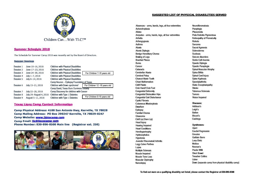 Texas Lions Summer Camp Opportunity: <a href="/We_are_MHS/">MHS Web</a> @Tommaney_MHS <a href="/montgomerystuco/">MHS StuCo</a> <a href="/MHSPTOBears/">MHS PTO</a> @griffinteaches <a href="/montgomery_nhs/">Montgomery NHS</a> <a href="/BrandiHendrix14/">Brandi Hendrix</a> @EddieLopez_MHS <a href="/sherrihardy9/">Sherri Hardy</a>
