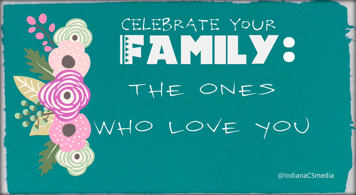 IndianaSVAmedia's tweet photo. Celebrate #family: the ones who love you. #familytime #TuesdayMorning https://t.co/82bXm4WLew