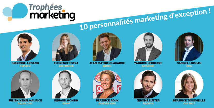 10 Personnalités marketing 2018 d'exception ♥
Merci <a href="/jhmaurice/">Julien-Henri Maurice</a> <a href="/Gregargand/">Gregoire Argand</a> <a href="/FlorenceEstra/">Flo_Estra</a> <a href="/Beatrice1875/">Beatrice Tourvieille</a> <a href="/RenaudMontin/">Renaud Montin</a> <a href="/YannickLeouffre/">Yannick Leouffre</a> <a href="/jeromesutter/">Jerome Sutter</a>, Béatrice Roux, Jean-Matthieu Lagarde &amp; Samuel Loiseau. Vous avez mené une belle campagne.
Pas 1, ni 3, mais 10 gagnants
#TMK2018