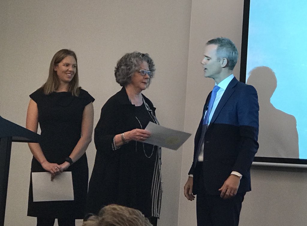 NickBernabei's tweet photo. Great to have @FredOhlssonANZ in #Brisbane offering insight to some great stuff happening @ANZ_AU. Thank you! Congratulations @chris_finucane &amp; Paula Ryan for recognition of your commitment to always deliver #customercentric outcomes @JoeSalerno7 @ElizaAnders4 @GuyMendelson1 https://t.co/6TwOF2RpqT