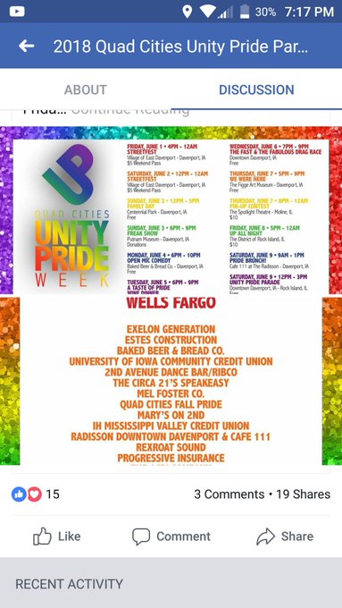 Yeah, I can't wait.. Any #Bisexual #Quadcity ladies going wanna meet me there😜 https://t.co/lEanxNvu<a href="/tag/bisexual"class="tags">#Bisexual</a><a href="/tag/quadcity"class="tags">#Quadcity</a>