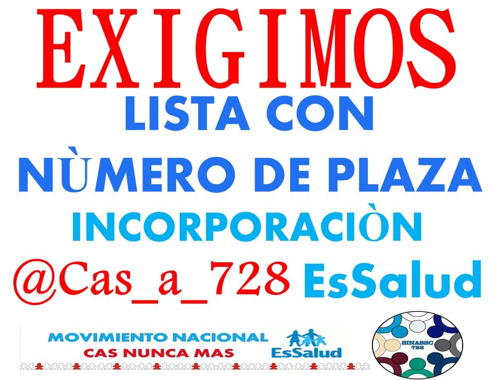 sopjenny1's tweet photo. El tema dlos @Cas_a_728 NoEs trascedental para @EsSaludPeru xq les puede generar gastos sinEmbargo continuan privilegiando alas grandes empresas
Es evidente q @FioreMolinelli no tiene vocación d contribuir y mejorar aun cambioLaboral @congresoperu 
YoNoConfioEn EsSalud @MTPE_Peru https://t.co/Jr8QthnGZW