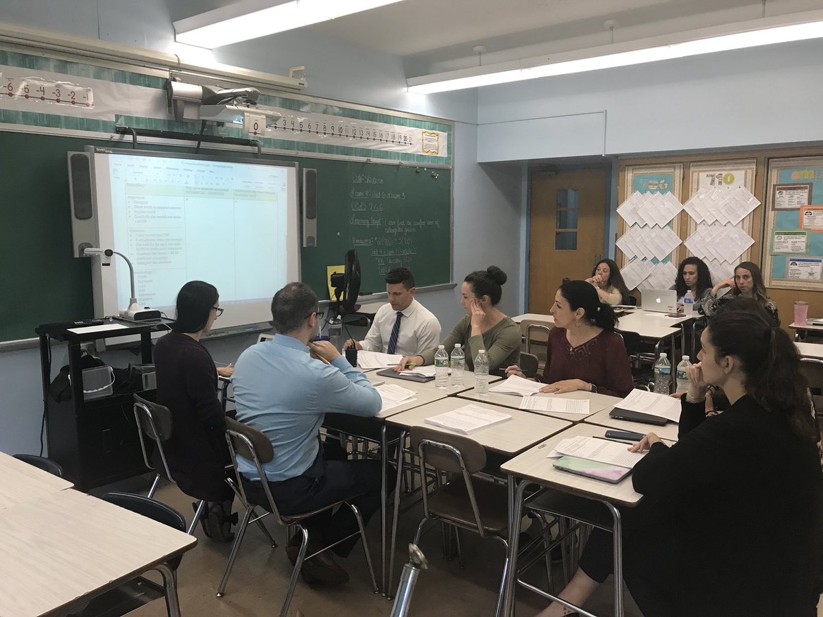 Yesterday, student panel. Today, Impact Team. Interesting observations and reflections from the students yesterday, teachers today. I ❤️ math. <a href="/VinVerdig7/">Vincent Verdiglione</a> <a href="/CuomoHanley/">Christine Hanley</a> <a href="/matt_weber1/">Matthew Weber</a> @District31R @SIBFSC #InspireD31 #proudtobeanIS7viking