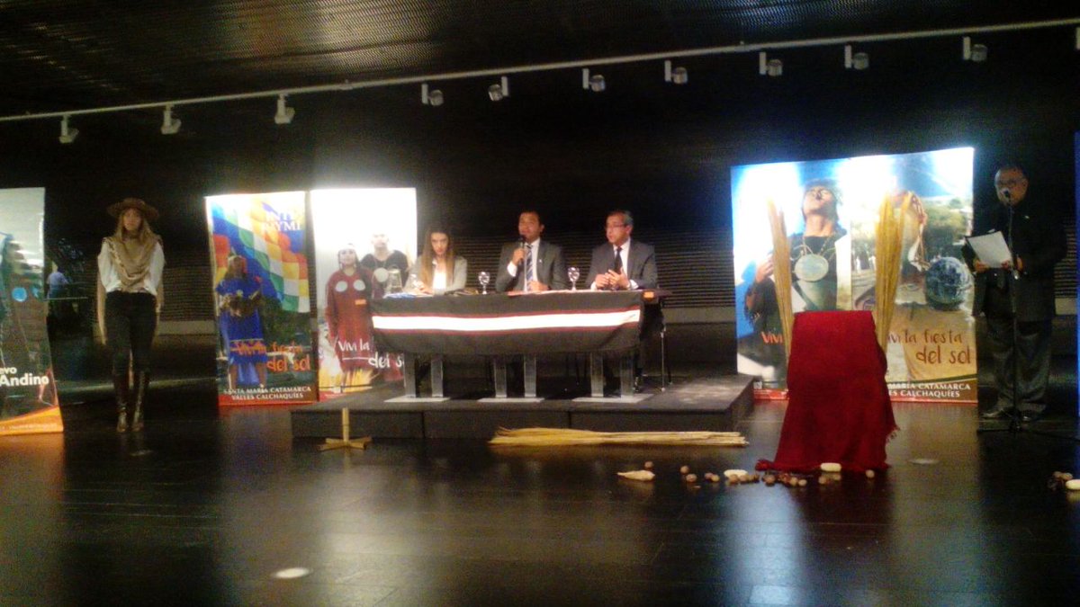 Presentación en el CCK del #IntiRaymi -Fiesta del Sol- Santa María del Yokavil #Catamarca Experiencia cultural unica