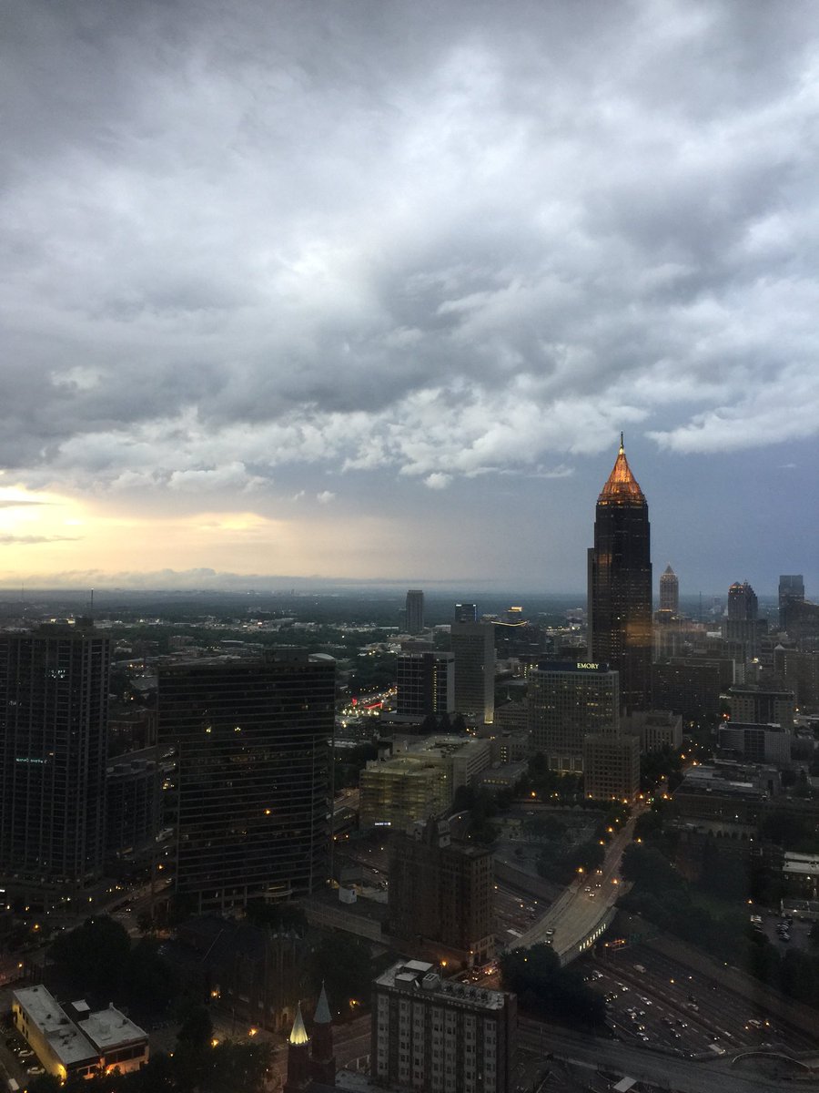 RoperoMiller's tweet photo. Early evening view #ASCLD2018 in #Atlanta. https://t.co/v2u1uQ2aZu