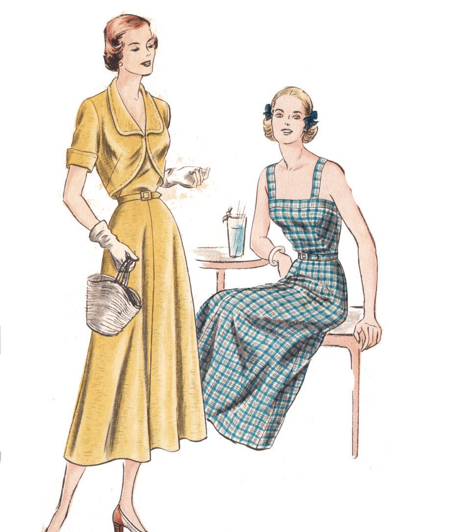 DarcyroseDesign's tweet photo. Vogue 6467 Misses' Vintage 1940s Sundress and Bolero Sewing Pattern https://t.co/30sftKIMsX #Etsy #DRCRosePatterns #JacketBolero https://t.co/Zyb6WECCSW