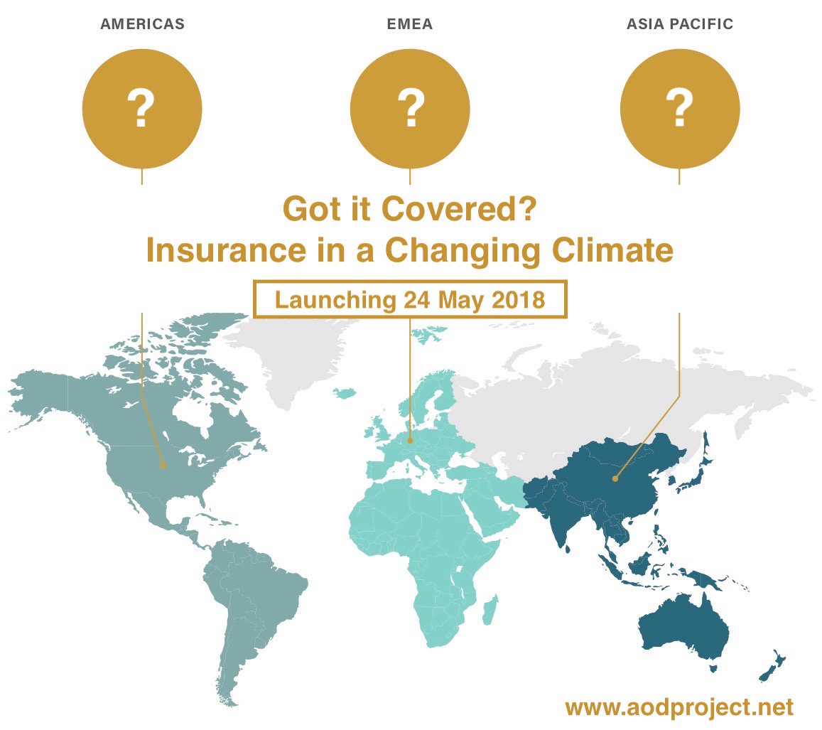 AODProject's tweet image. TOMORROW: Report that puts the SURE in INSURANCE. Leaders and laggards on #ClimateRisk and #TCFDRecs are revealed in AODP Insurance Index.