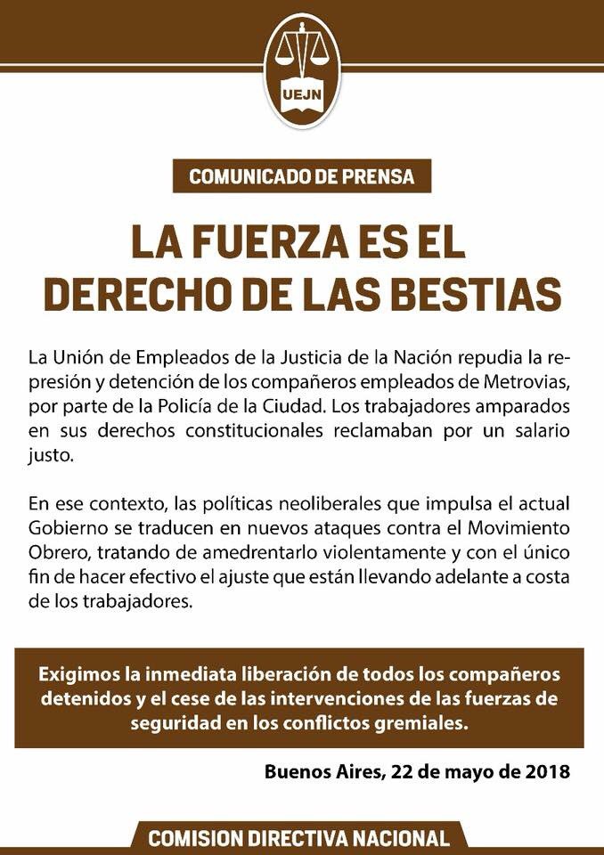 ComisionMpf's tweet photo. Repudio total. https://t.co/Invtdj9UBY