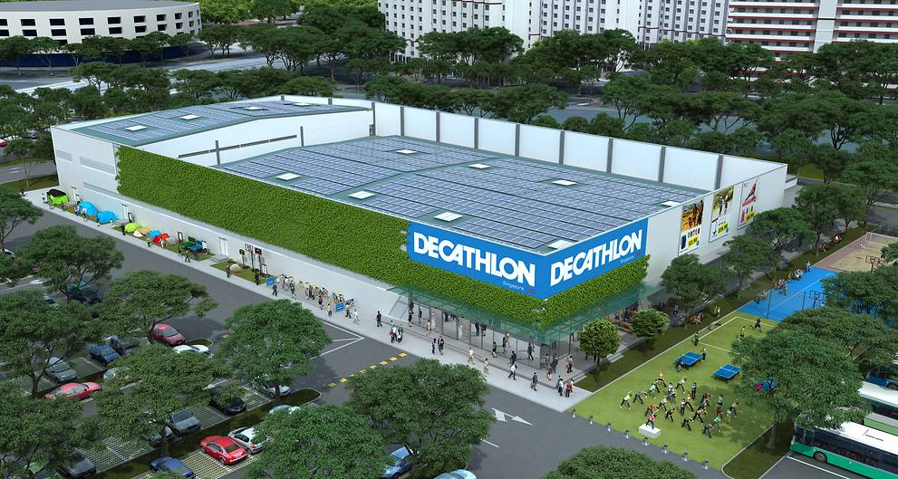 CNA on X: Decathlon to open its biggest store in Kallang next